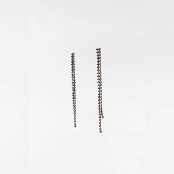 ZARA LONG JEWEL EARRINGS ✨🔥🔥 Elegant NWT - Picture 3 of 3